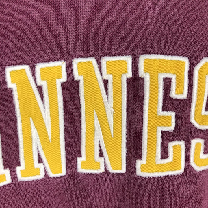 00'S Nike NIKE TEAM MINNESOTA University of Minnesota college sweatshirt trainer men's L /eaa399996