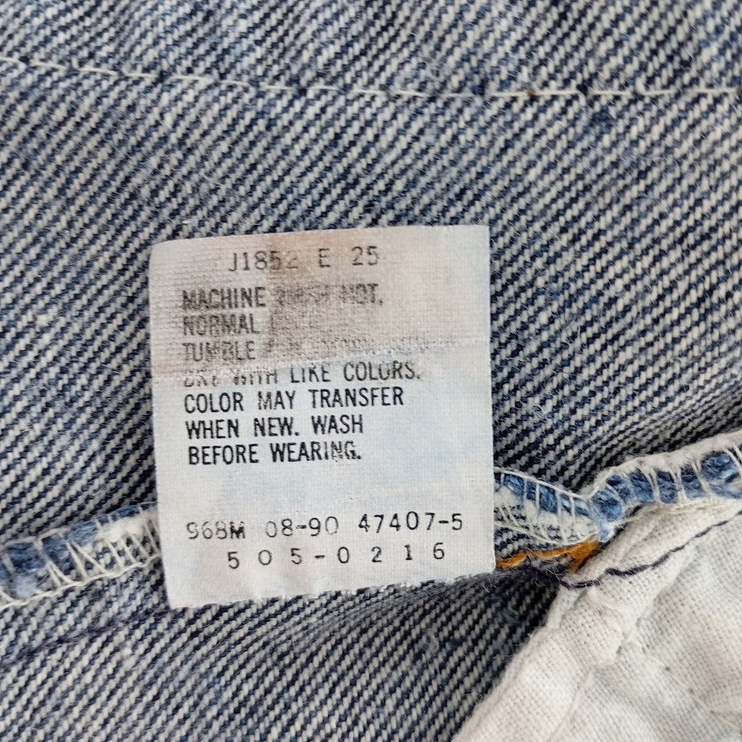 90'S Levi's 505 Tapered Denim Pants Made in USA Men's W35 Vintage /eaa400008