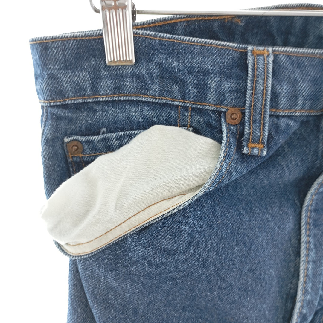 90'S Levi's 505 REGULAR FIT STRAIGHT LEG tapered denim pants made in Canada men's w30 vintage /eaa400009