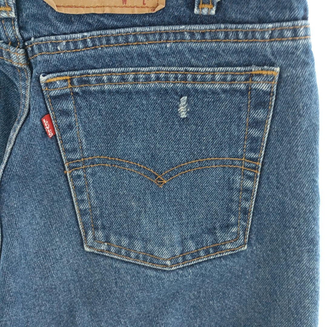 90'S Levi's 505 REGULAR FIT STRAIGHT LEG tapered denim pants made in Canada men's w30 vintage /eaa400009