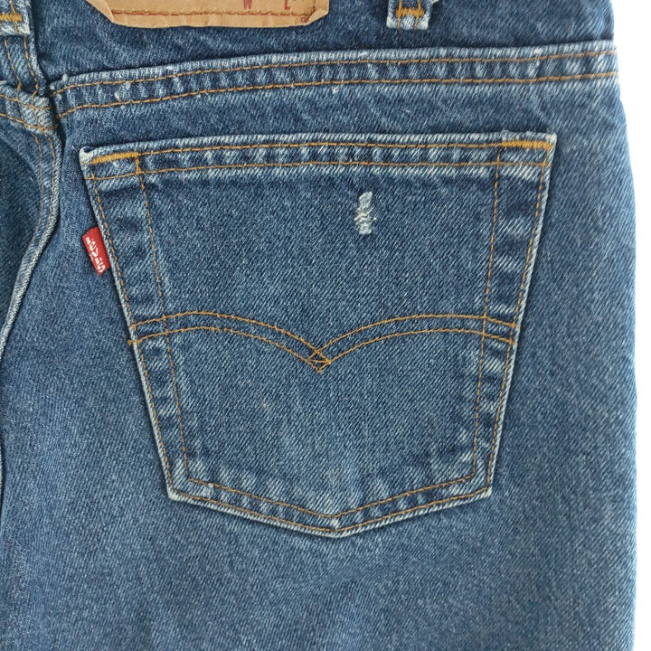 90'S Levi's 505 REGULAR FIT STRAIGHT LEG tapered denim pants made in Canada men's w30 vintage /eaa400009