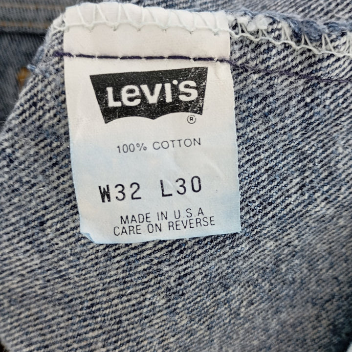 Levi's 550 Tapered Denim Pants Made in USA Men's W32 / eaa400010