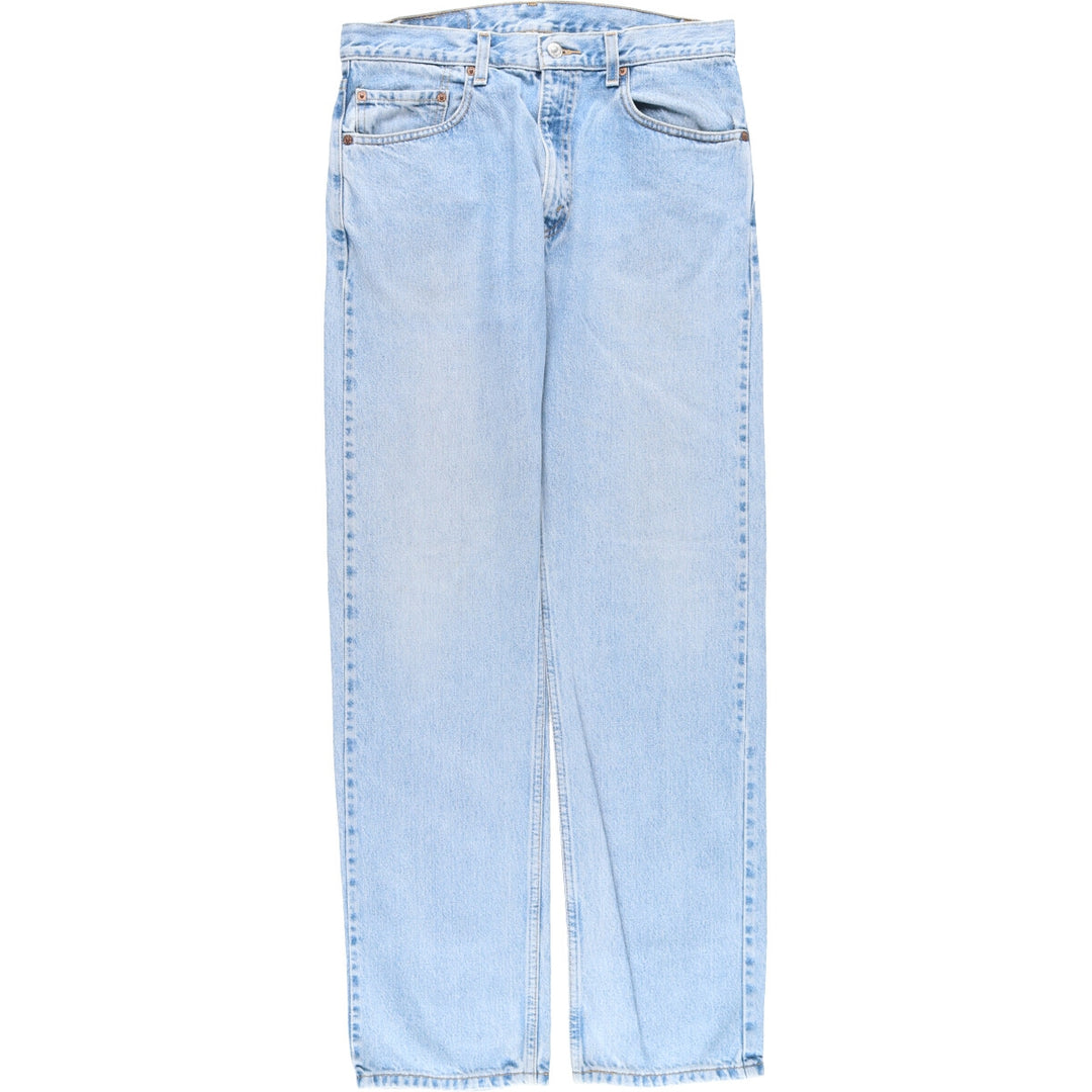 00'S Levi's 505 REGULAR FIT STRAIGHT LEG tapered denim pants for men w32 / eaa400016