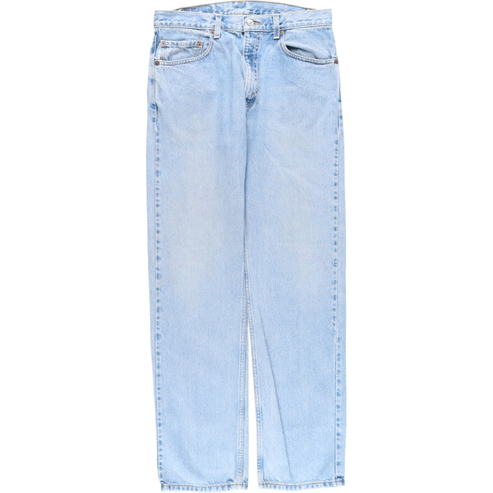 00'S Levi's 505 REGULAR FIT STRAIGHT LEG tapered denim pants for men w32 / eaa400016