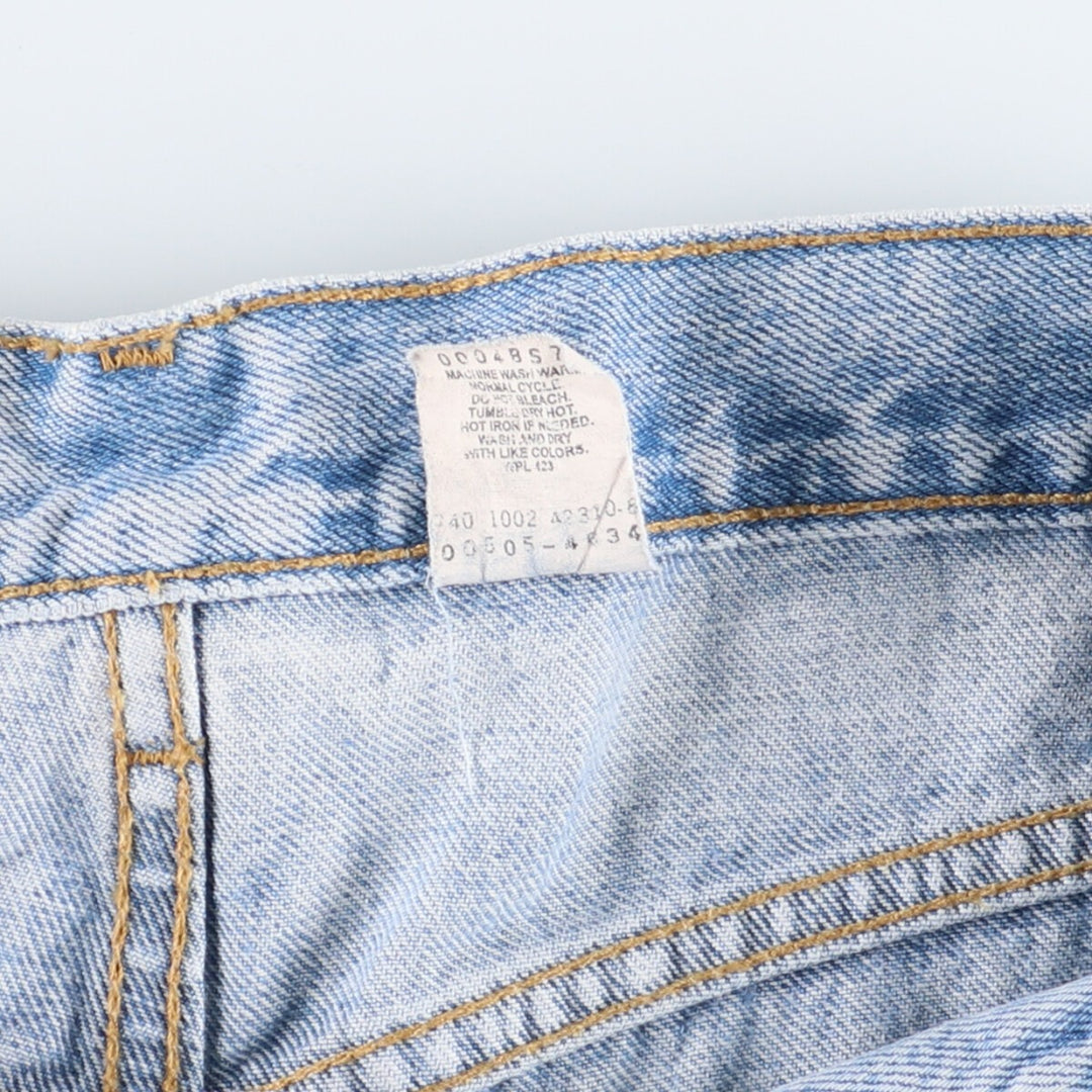 00'S Levi's 505 REGULAR FIT STRAIGHT LEG tapered denim pants for men w32 / eaa400016