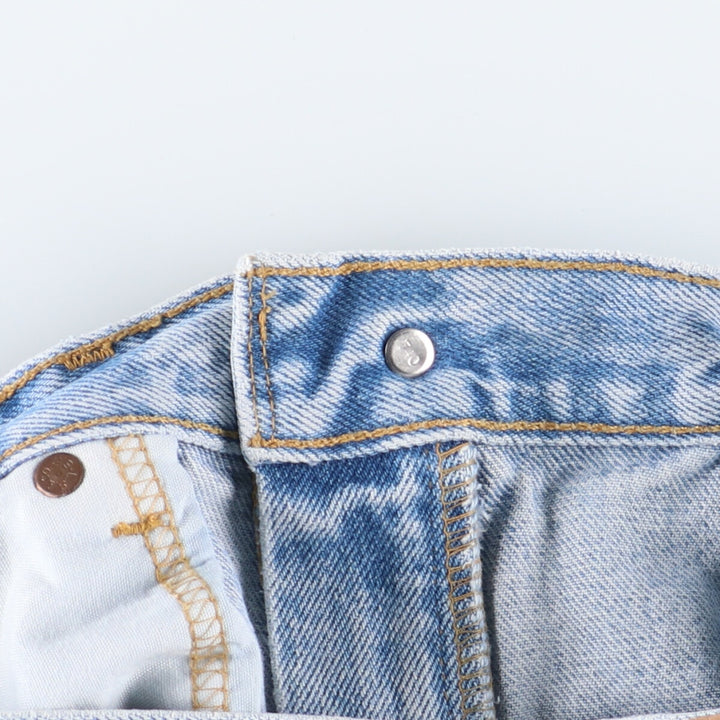 00'S Levi's 505 REGULAR FIT STRAIGHT LEG tapered denim pants for men w32 / eaa400016