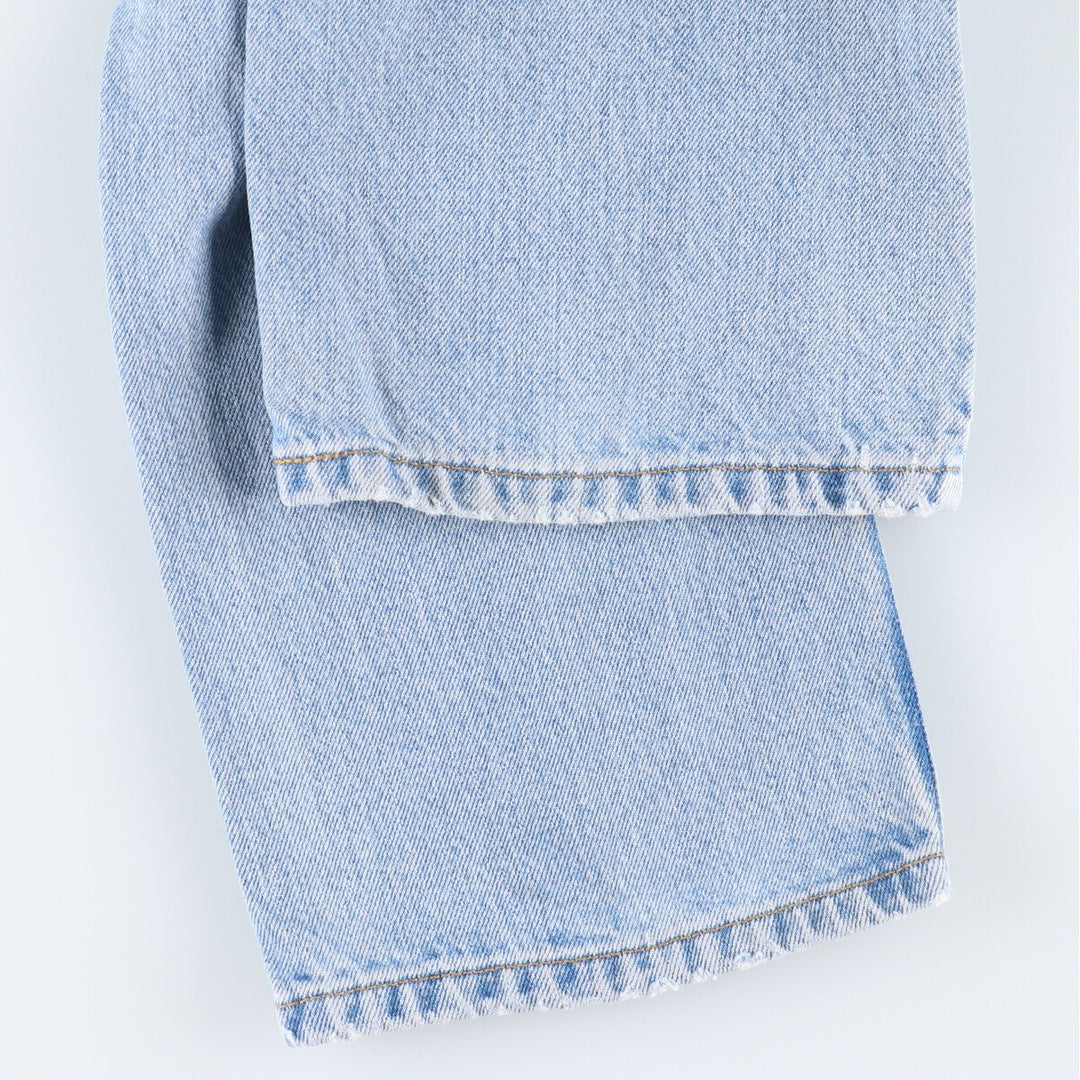 00'S Levi's 505 REGULAR FIT STRAIGHT LEG tapered denim pants for men w32 / eaa400016