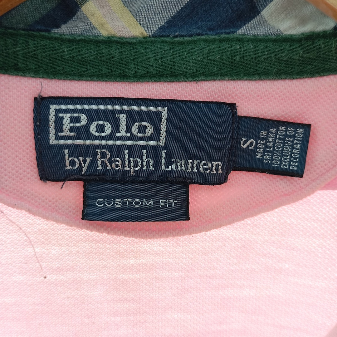 POLO by Ralph Lauren CUSTOM FIT short sleeve polo shirt for men, size S /eaa400141