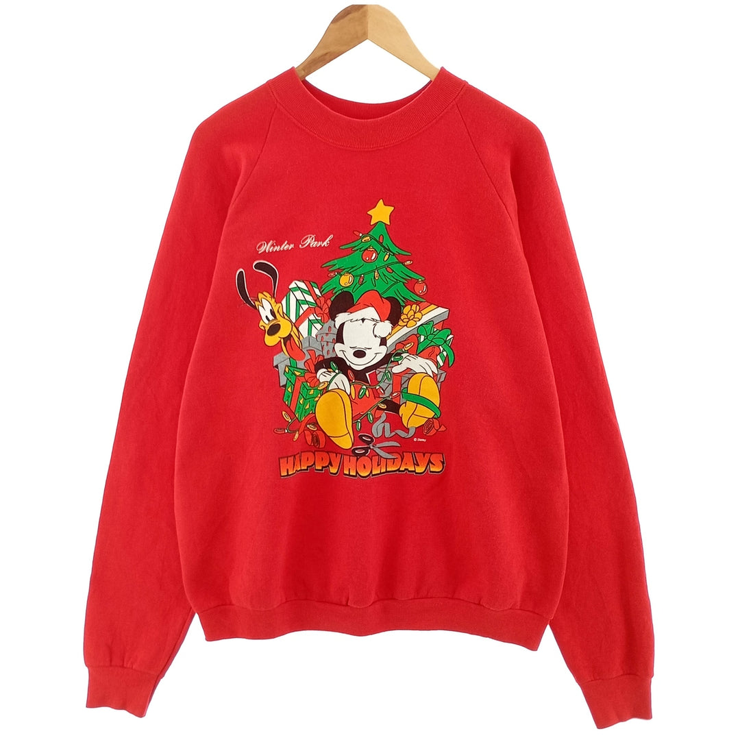 90'S Fruit of the Loom Mickey Mouse character sweatshirt, made in USA, men's XXL size / eaa400167