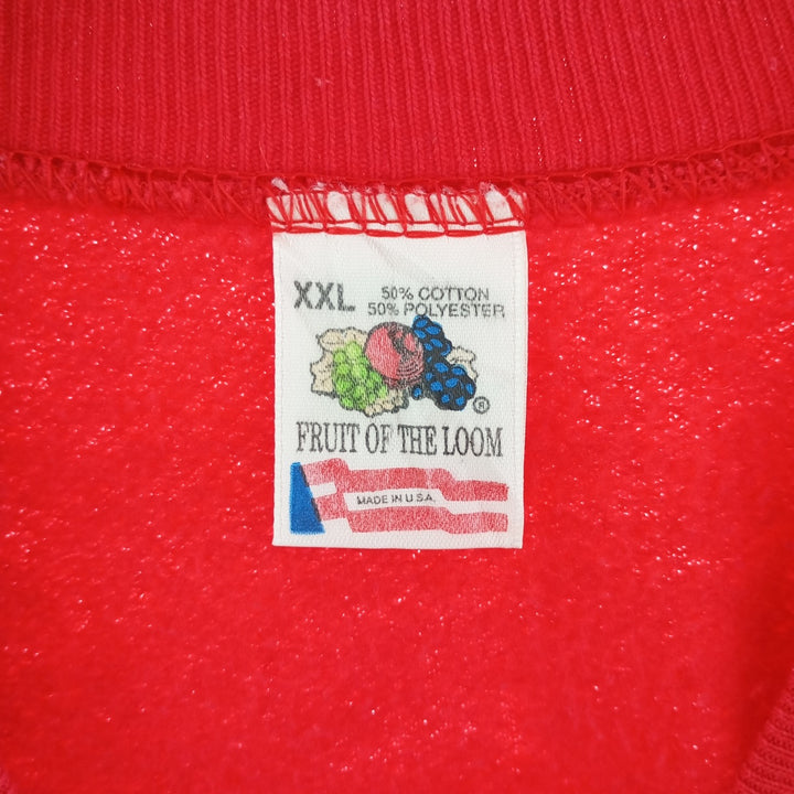 90'S Fruit of the Loom Mickey Mouse character sweatshirt, made in USA, men's XXL size / eaa400167