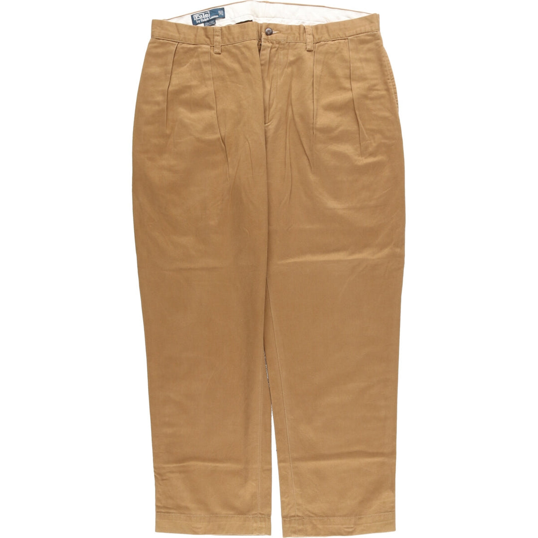 Ralph Lauren POLO by Ralph Lauren ETHAN PANT Two-pleat chino pants for men w37 / eaa400185