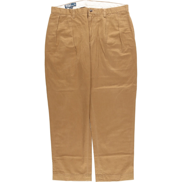 Ralph Lauren POLO by Ralph Lauren ETHAN PANT Two-pleat chino pants for men w37 / eaa400185