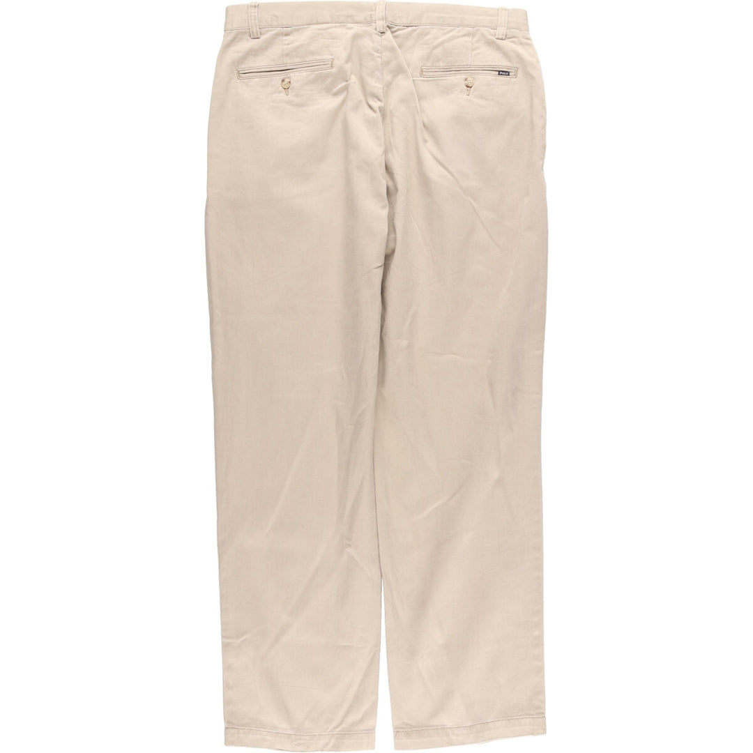 Ralph Lauren POLO by Ralph Lauren CLASSIC FIT two-pleat chino pants for men w34 / eaa400187
