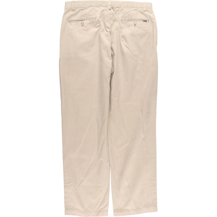 Ralph Lauren POLO by Ralph Lauren CLASSIC FIT two-pleat chino pants for men w34 / eaa400187