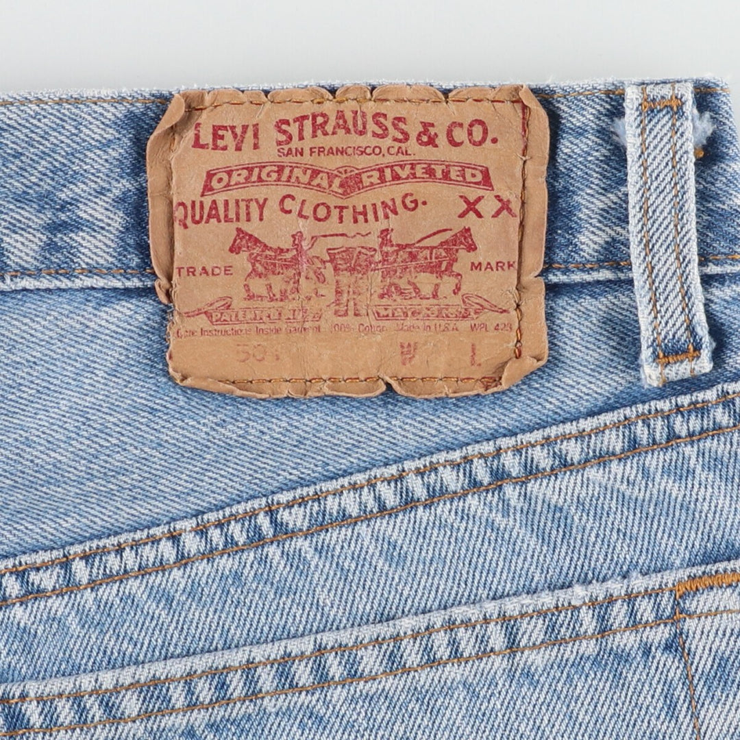 00'S Levi's 501 Straight Denim Pants Made in USA Men's W33 Vintage /eaa400201