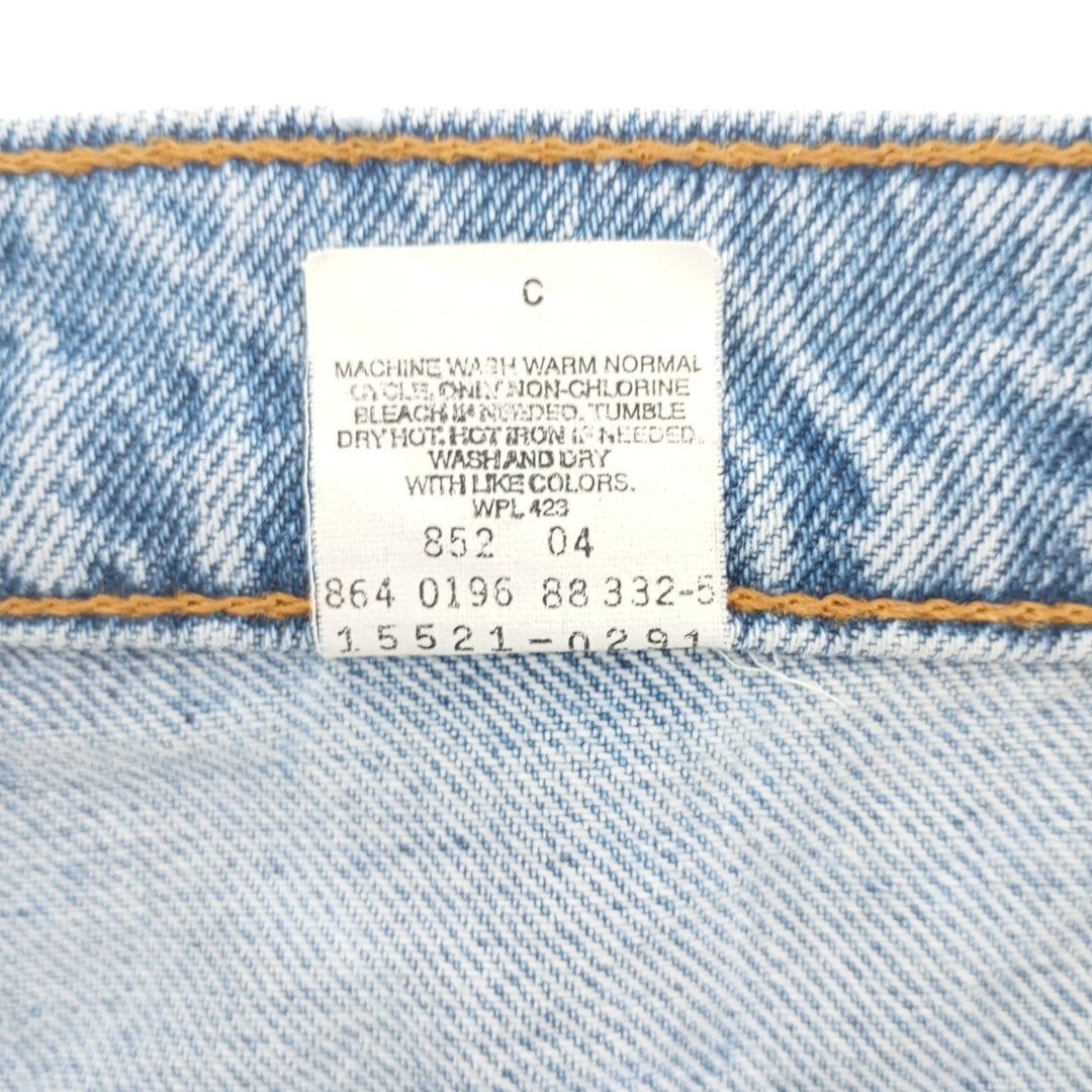 90'S Levi's 521 TAPERED FIT TAPERED LEG tapered denim pants made in USA women's L (w28) /eaa400203