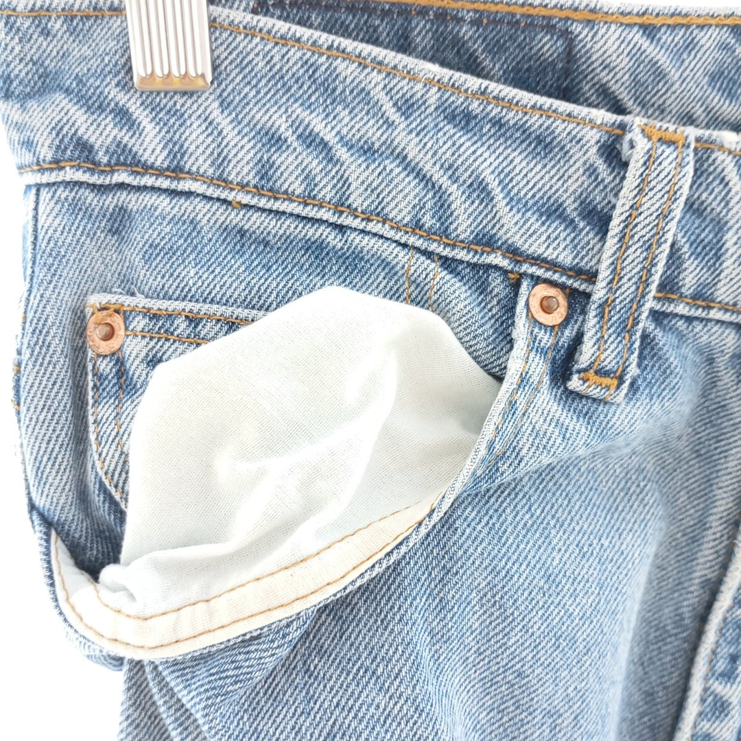 90'S Levi's 521 TAPERED FIT TAPERED LEG tapered denim pants made in USA women's L (w28) /eaa400203