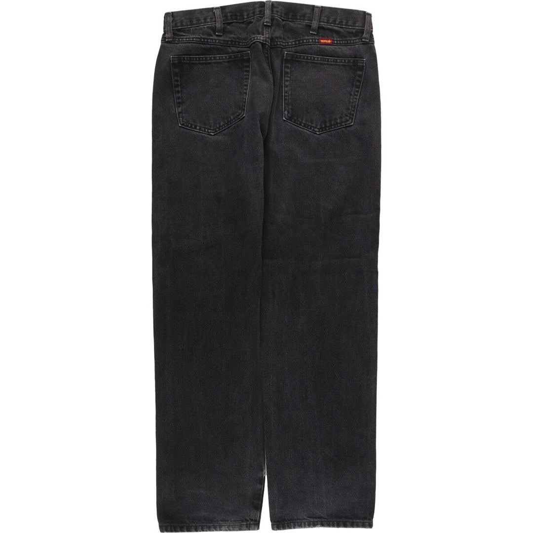 RUSTLER Black Denim Straight Denim Pants Men's w35 /eaa400220