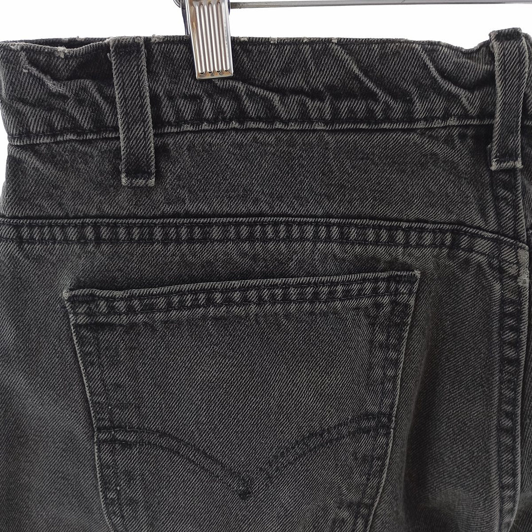 90'S Levi's 560 LOOSE FIT TAPERED LEG Black Denim Tapered Denim Pants Made in USA Men's W38 Vintage /eaa400236