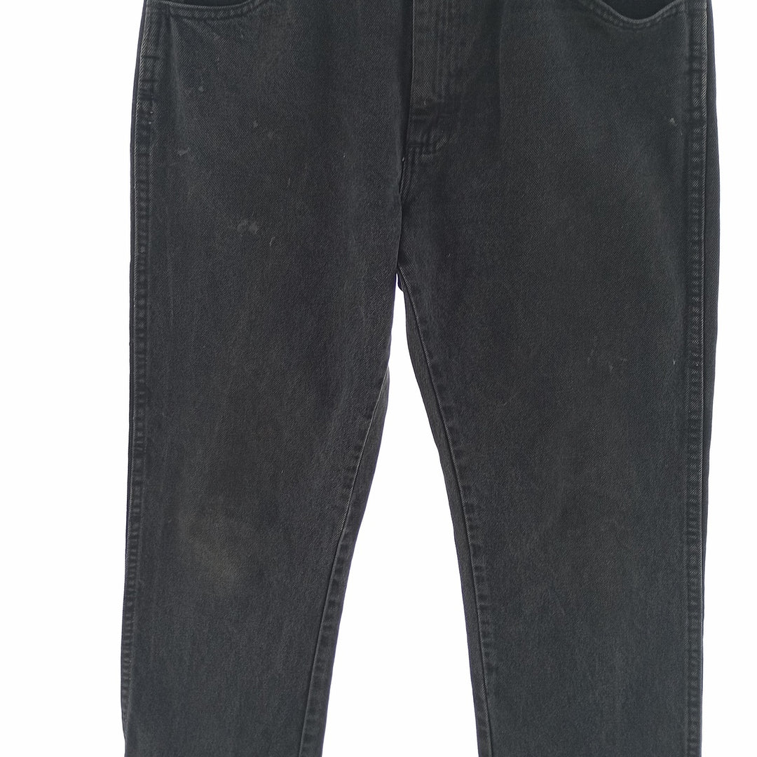 RUSTLER Black Denim Straight Denim Pants Men's w34 /eaa400242