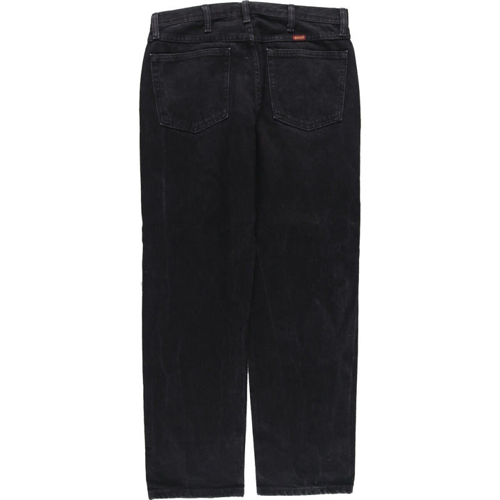 RUSTLER Black Denim Tapered Denim Pants Men's W35 / eaa400245