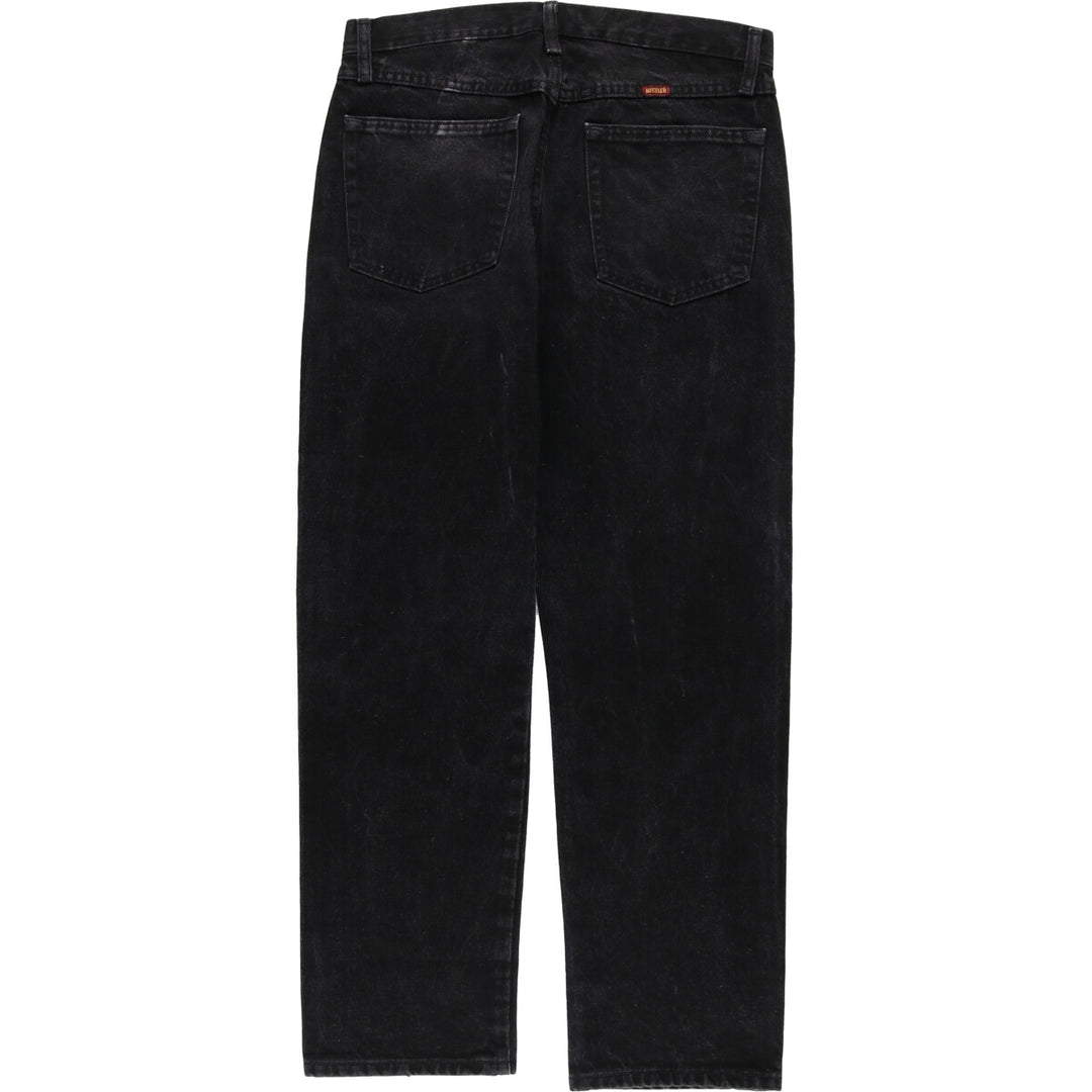 RUSTLER Black Denim Tapered Denim Pants Men's W32 equivalent / eaa400251