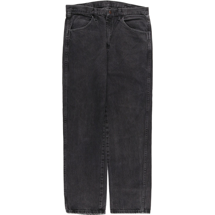 RUSTLER Black Denim Straight Denim Pants Men's w35 /eaa400253