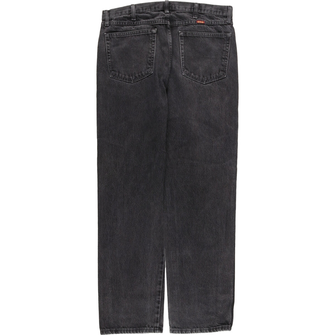 RUSTLER Black Denim Straight Denim Pants Men's w35 /eaa400253