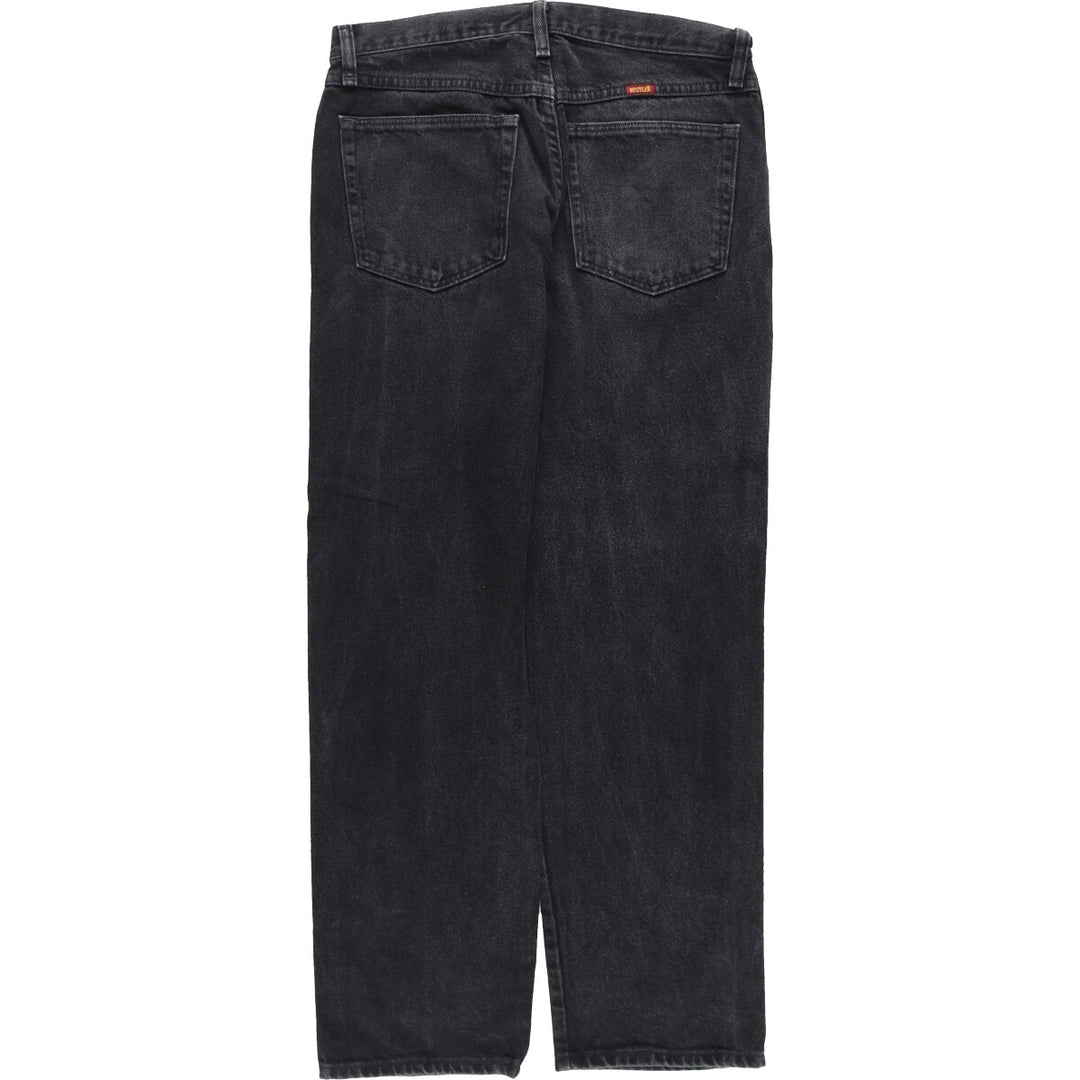 RUSTLER Black Denim Tapered Denim Pants Men's w32 /eaa400255