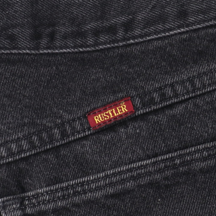 RUSTLER Black Denim Tapered Denim Pants Men's w32 /eaa400255