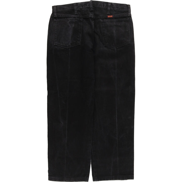 RUSTLER Black Denim Straight Denim Pants Men's w34 /eaa400257