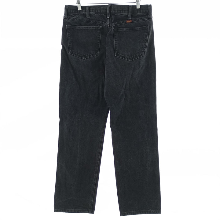 RUSTLER Black Denim Tapered Denim Pants Men's w33 /eaa400261