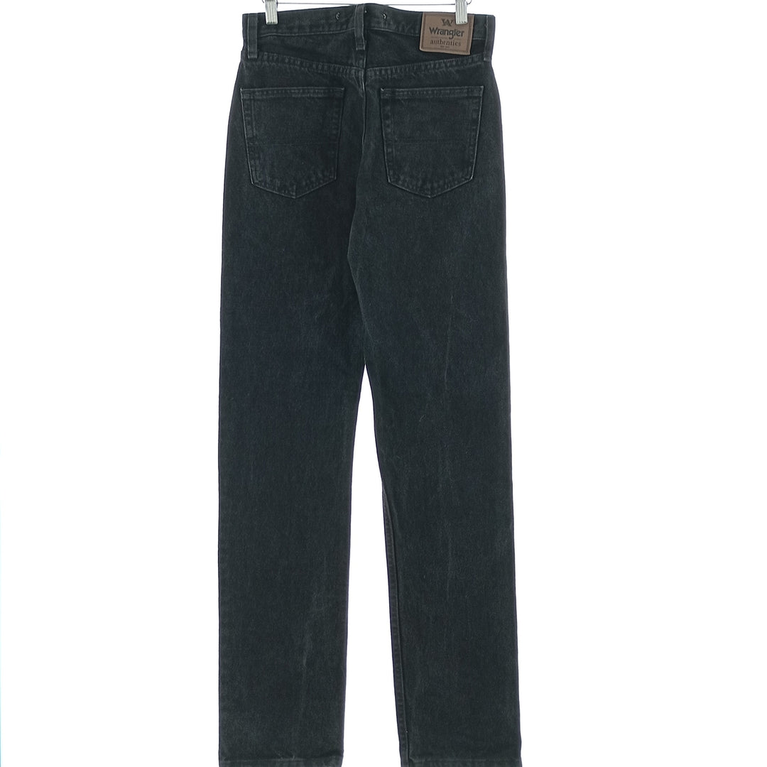 Wrangler Black Denim Straight Denim Pants Men's W30 / eaa400263