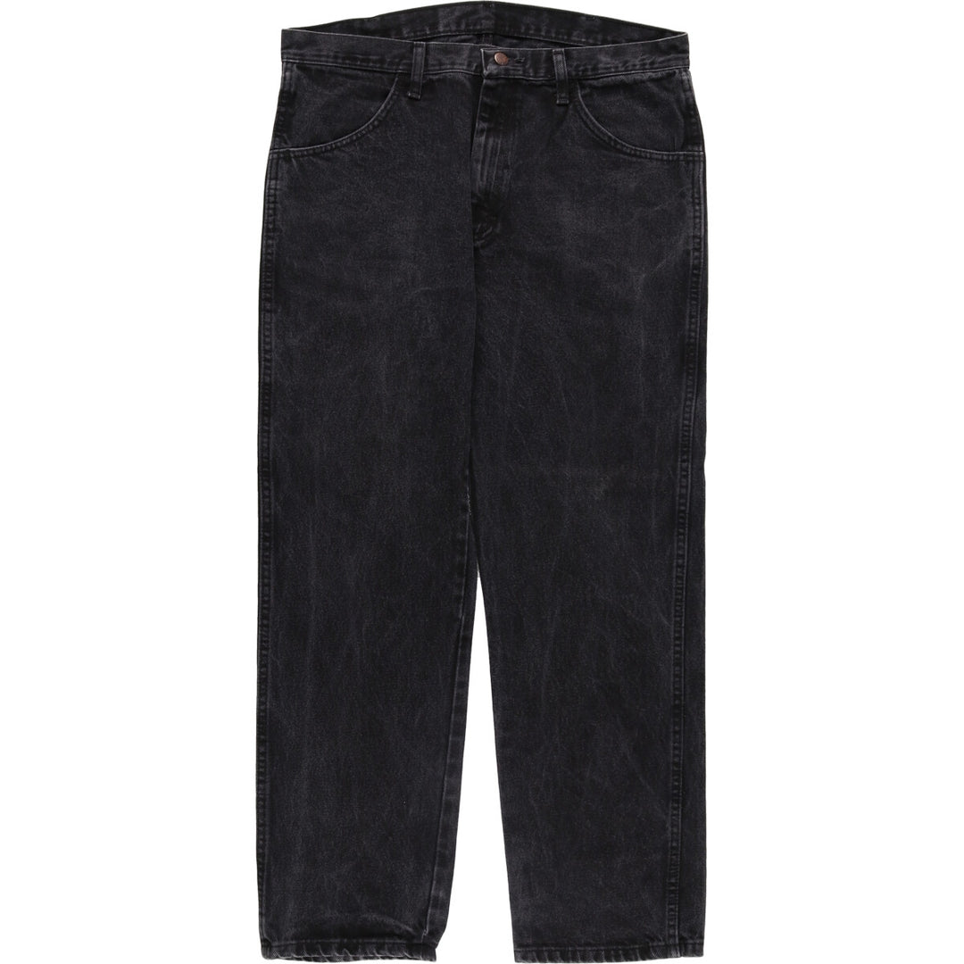 RUSTLER Black Denim Straight Denim Pants Men's w35 /eaa400269