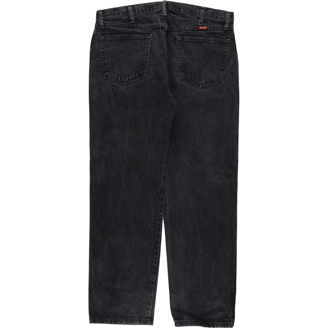 RUSTLER Black Denim Straight Denim Pants Men's w35 /eaa400269