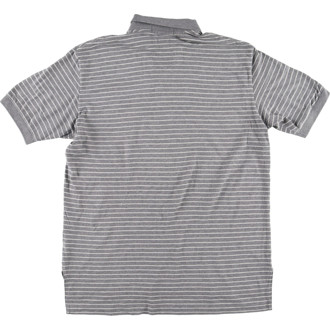 Ralph Lauren POLO by Ralph Lauren Striped Pattern Short Sleeve Polo Shirt Men's M /eaa400292