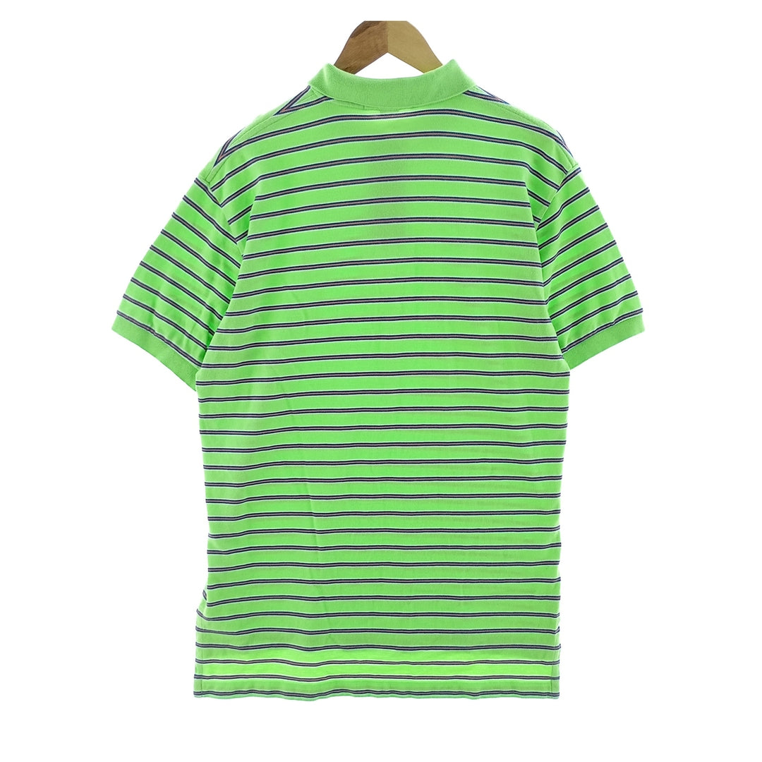 Ralph Lauren POLO by Ralph Lauren short sleeve striped polo shirt for men, M /eaa400315