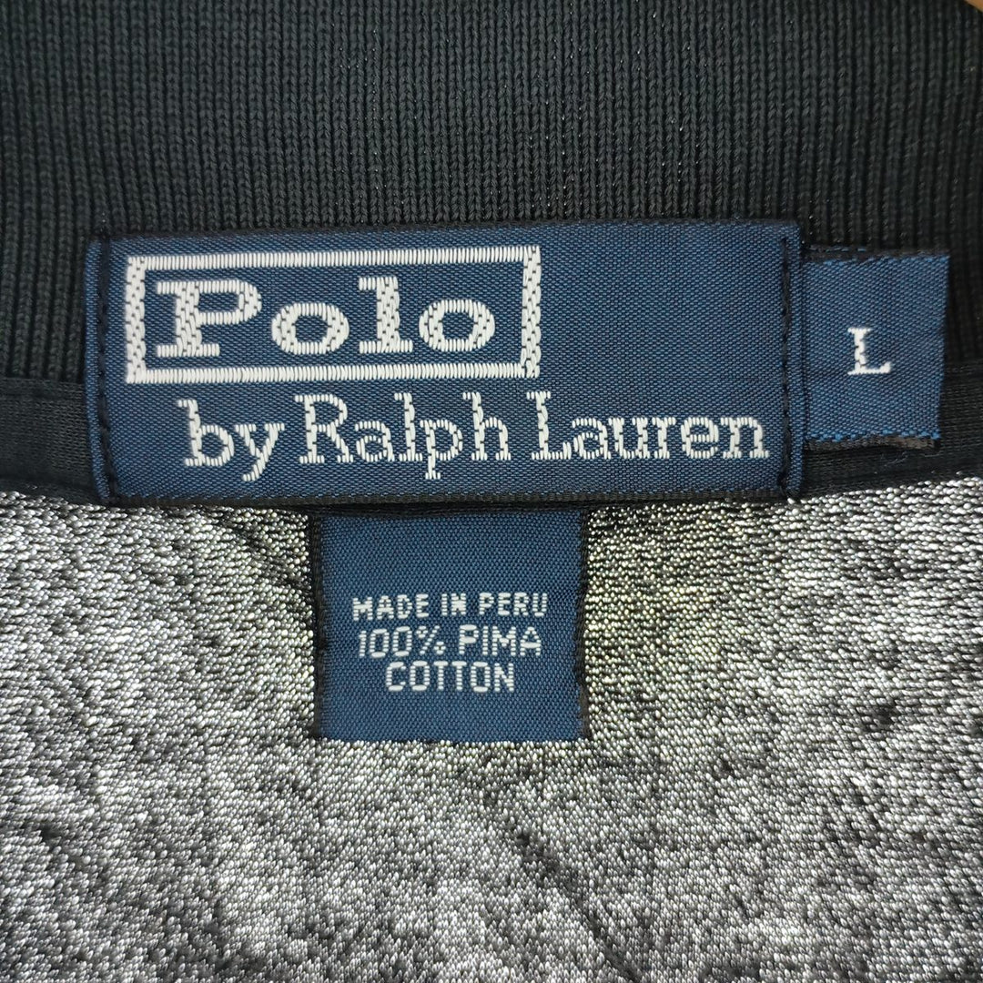 Ralph Lauren POLO by Ralph Lauren All-over print short-sleeve polo shirt, men's L /eaa400318