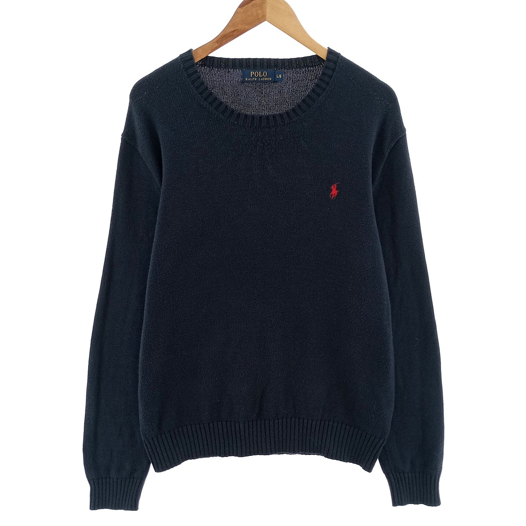 Ralph Lauren POLO RALPH LAUREN Cotton knit sweater Men's L size / eaa400326