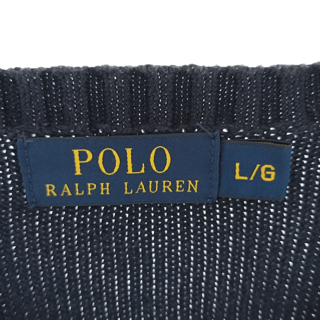 Ralph Lauren POLO RALPH LAUREN Cotton knit sweater Men's L size / eaa400326