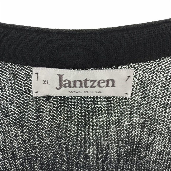 80'S Jantzen acrylic knit cardigan made in USA, men's XL size, vintage /eaa400336