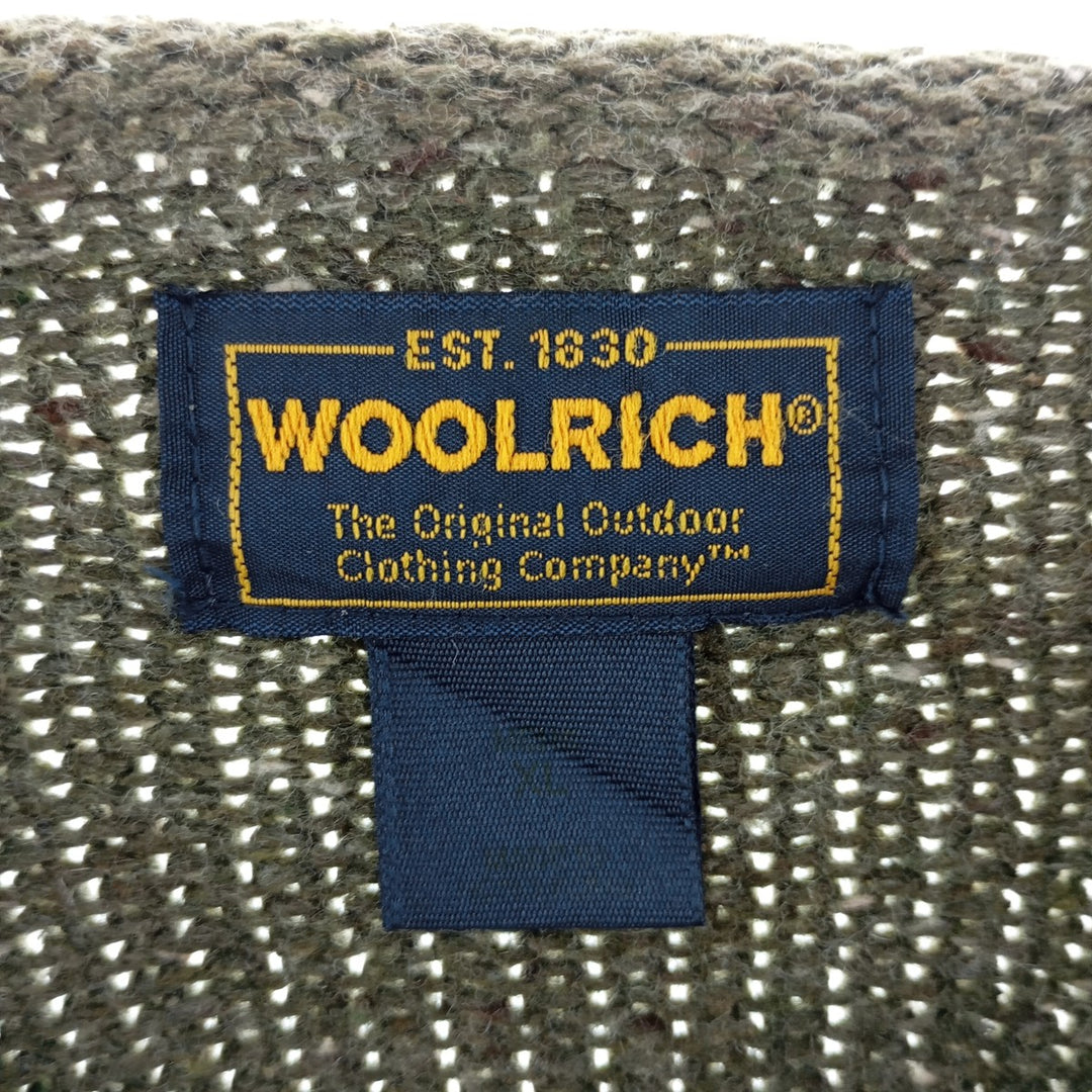 WOOLRICH Roll Neck Color Nep Knit Sweater Men's XL Size / eaa400358