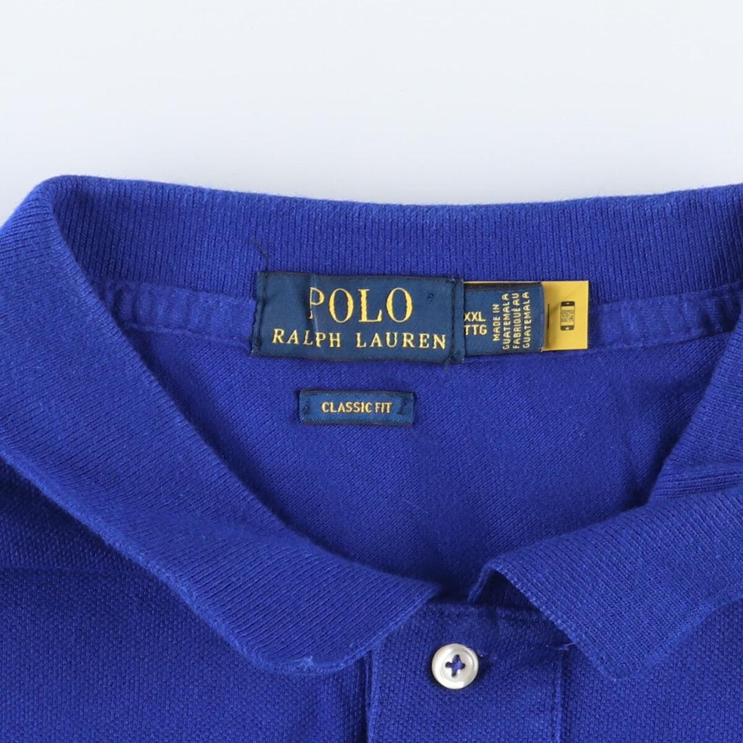 Ralph Lauren POLO RALPH LAUREN CLASSIC FIT short sleeve polo shirt men's XXL equivalent / eaa400377