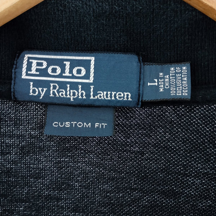 Ralph Lauren POLO by Ralph Lauren COSTOM FIT Big Pony Short Sleeve Polo Shirt Men's L /eaa400401