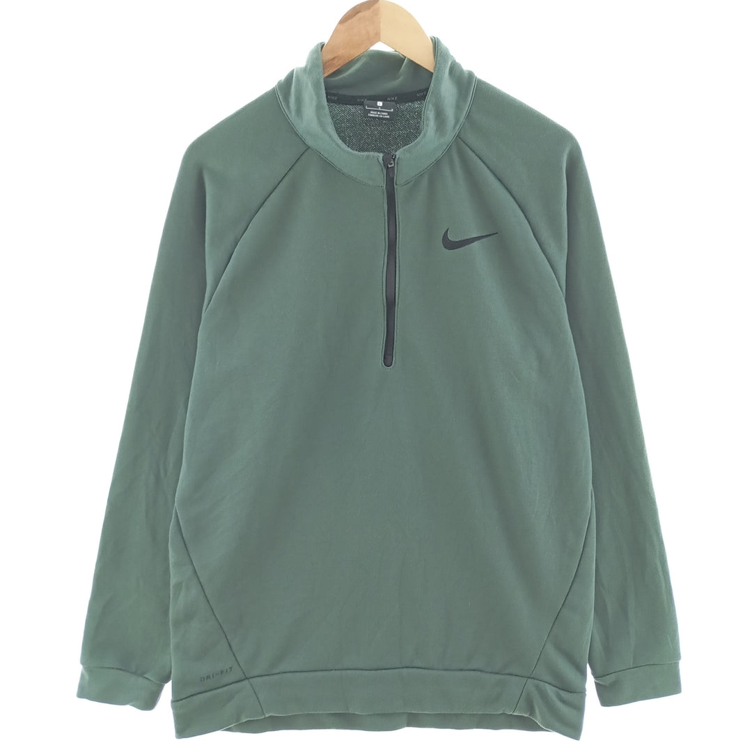Nike Half Zip Sweatshirt Trainer Men's L /eaa400421