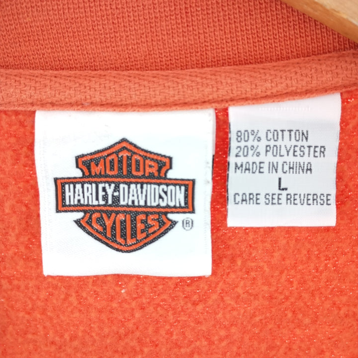 00s~ Harley-Davidson Advertising Sweatshirt Trainer Men's L size / eaa400443