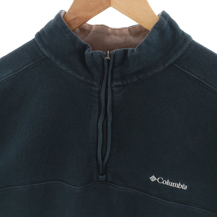 Columbia Half Zip Sweatshirt, Trainer, Men's, L /eaa400452