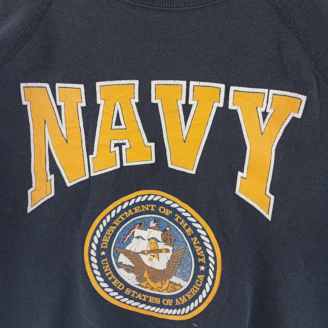 USNAVY Printed Sweatshirt Trainer Men's L /eaa400464