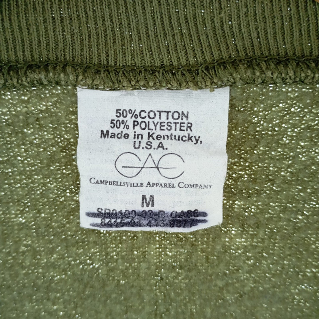 CAC USMC Printed Sweatshirt Trainer Made in USA Men's M /eaa400493