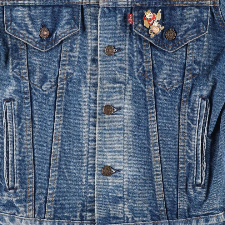 90'S Levi's 70506-0216 Badged Denim Jacket, Made in USA, Men's M, Vintage /eaa400499